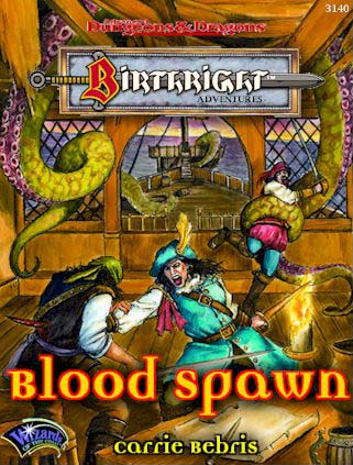 Blood Spawn: Creatures of Light and ShadowCover art